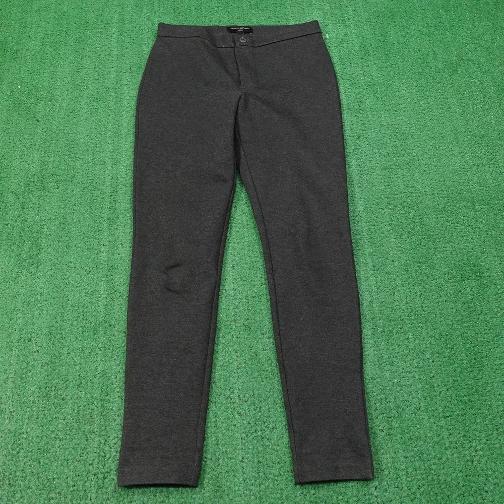 Banana Republic Legging Pants Womens 4 Gray Skinny Knit‎ Stretch Slim 28x28